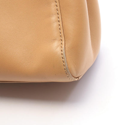 FENDI Mini Peekaboo 2-Way Bag Brown
