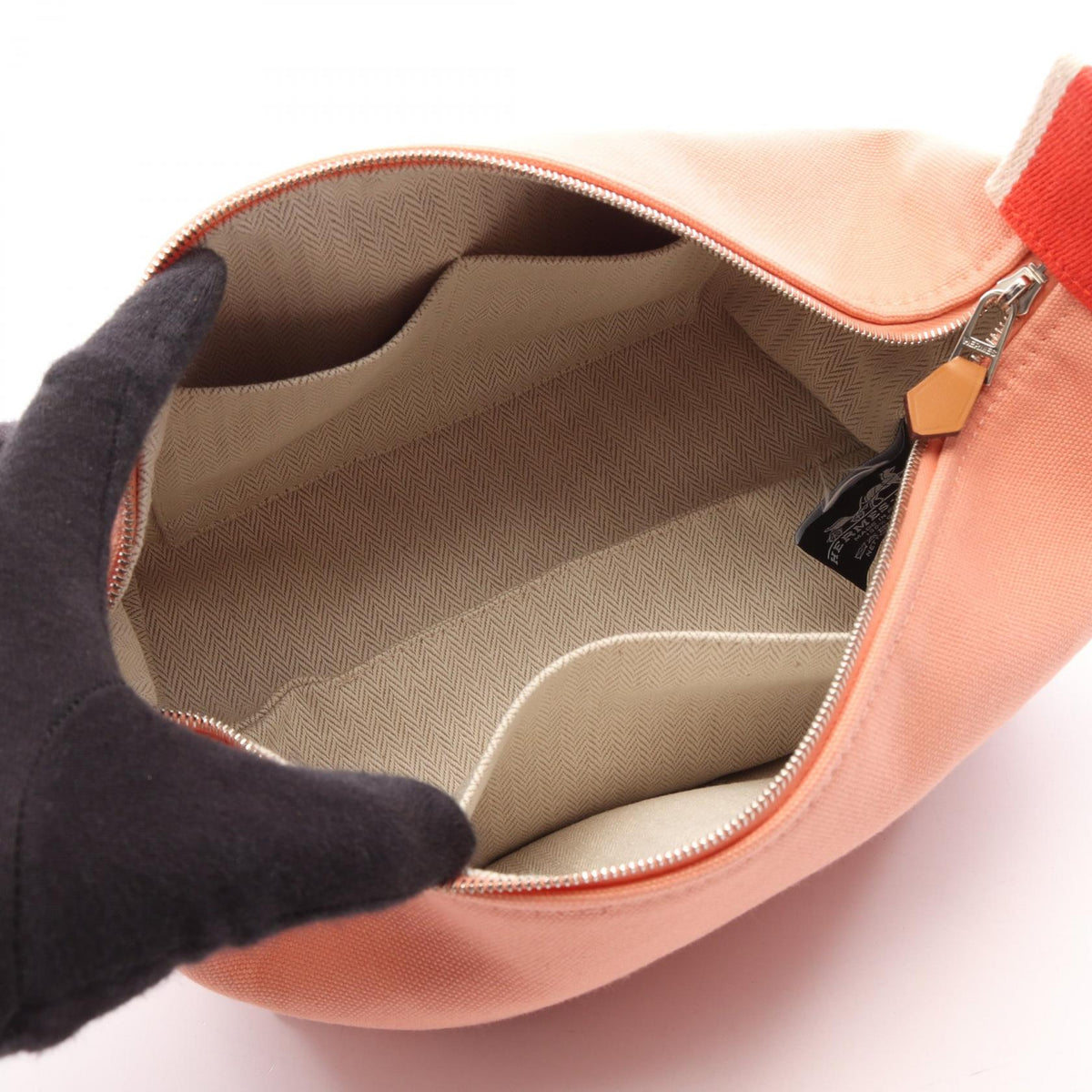 HERMES Bride-a-Brac PM Guava Handle Bag
