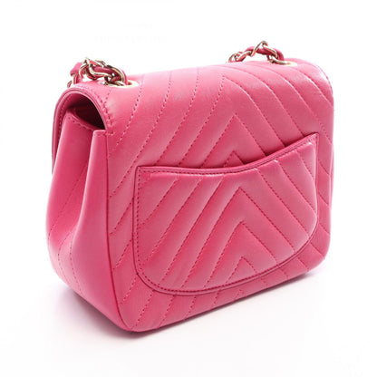 CHANEL Mini Matelasse Lambskin Bag Pink
