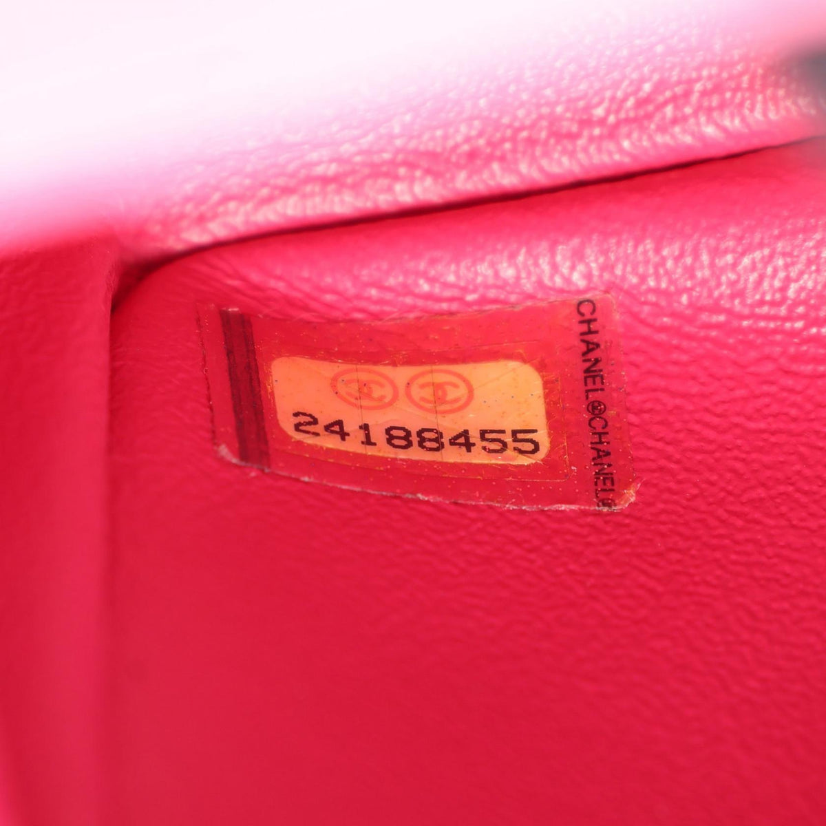 CHANEL Mini Matelasse Lambskin Bag Pink