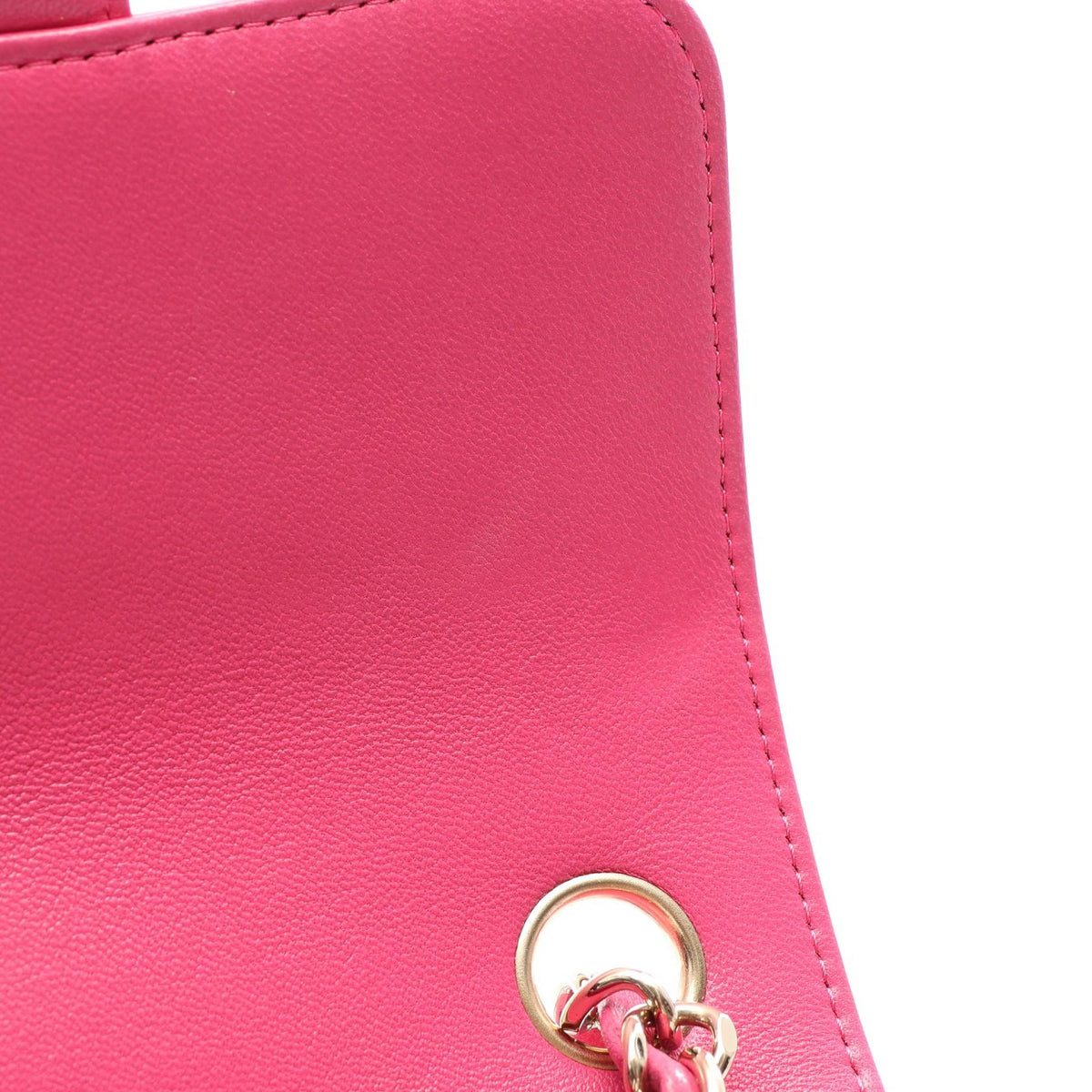 CHANEL Mini Matelasse Lambskin Bag Pink