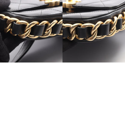 CHANEL Matelasse Small Flap Bag Black