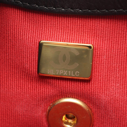 CHANEL Matelasse Small Flap Bag Black