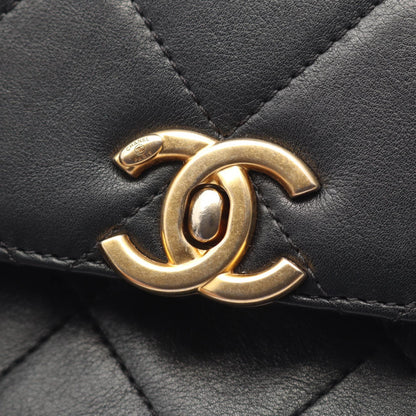 CHANEL Matelasse Small Flap Bag Black
