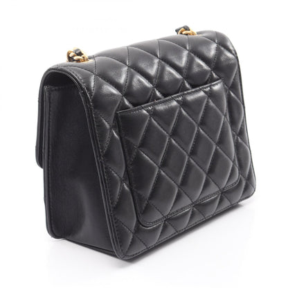 CHANEL Matelasse Lambskin Bag Black