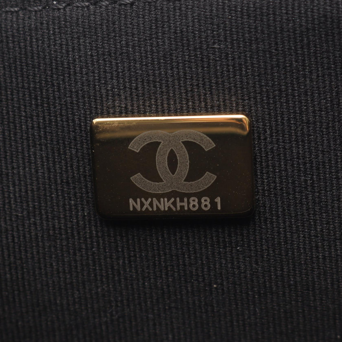 CHANEL Matelasse Lambskin Bag Black