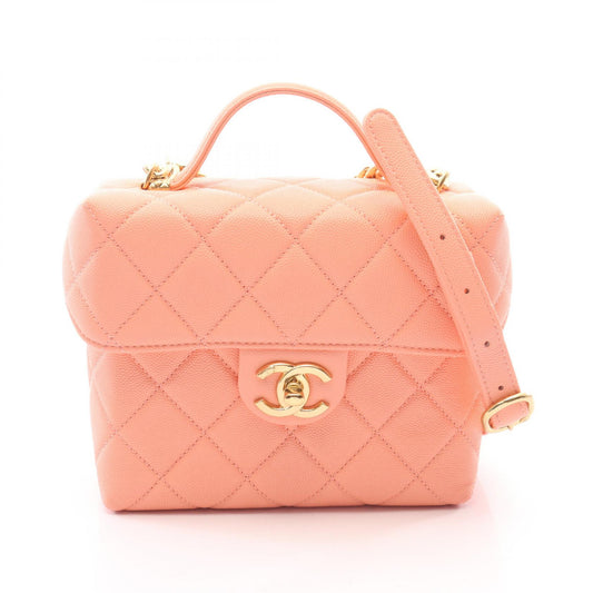 CHANEL Matelasse Small Caviar Bag Pink