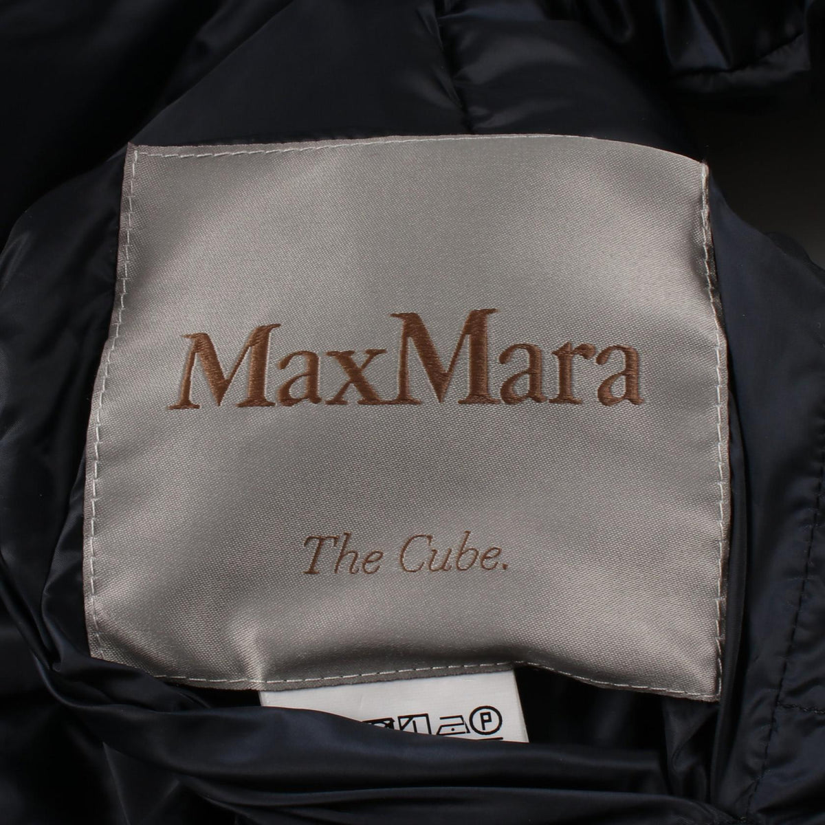 MAX MARA THE CUBE Hooded Down Jacket Size 34