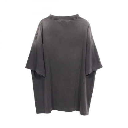 SAINT MICHAEL x NBHD Skull Print T-Shirt Gray Size XXL