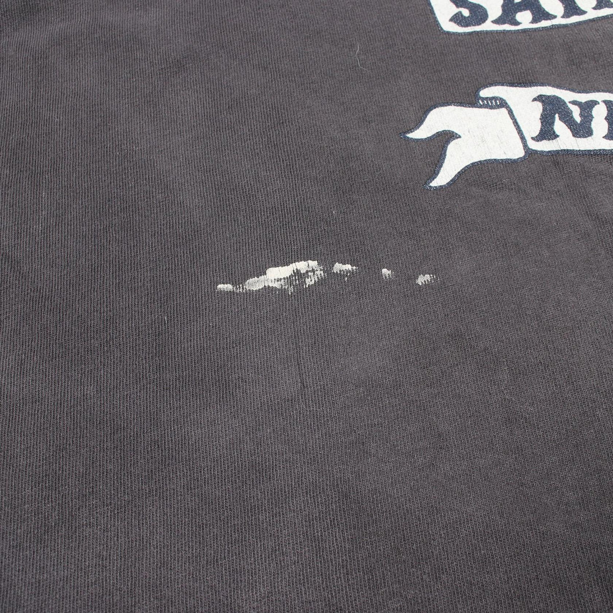 SAINT MICHAEL x NBHD Skull Print T-Shirt Gray Size XXL