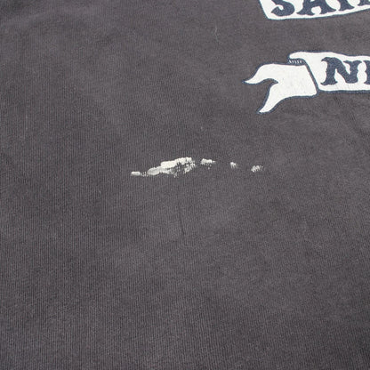 SAINT MICHAEL x NBHD Skull Print T-Shirt Gray Size XXL