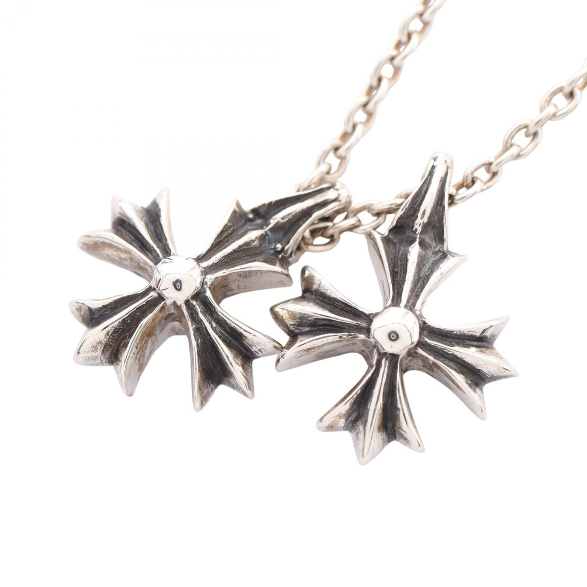 COMME des GARCONS CH PLUS 2P DMND Necklace Silver