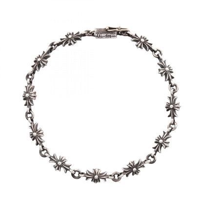 CHROME HEARTS Tiny E CH Plus Sterling Silver Bracelet