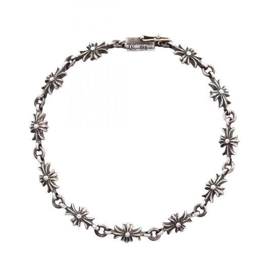 CHROME HEARTS Tiny E CH Plus Sterling Silver Bracelet