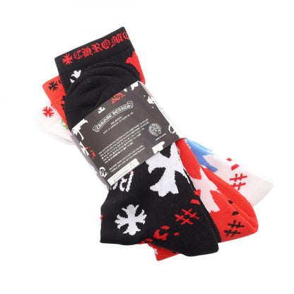 CHROME HEARTS Socks U Sport 3-Pack Red Size M