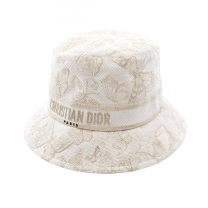 Dior D-Bobby Butterfly Cotton Bucket Hat Size 58