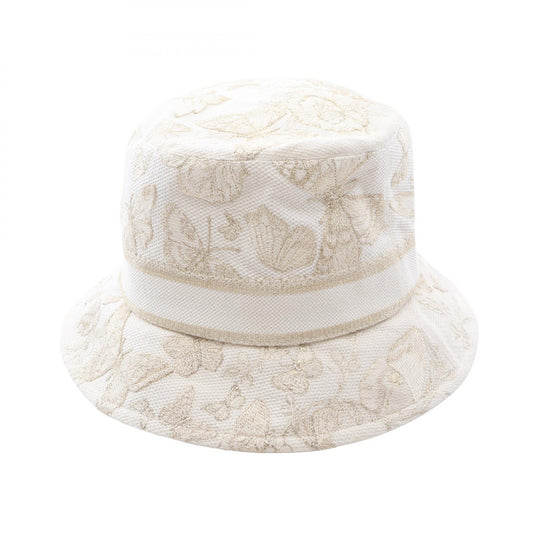 Dior D-Bobby Butterfly Cotton Bucket Hat Size 58
