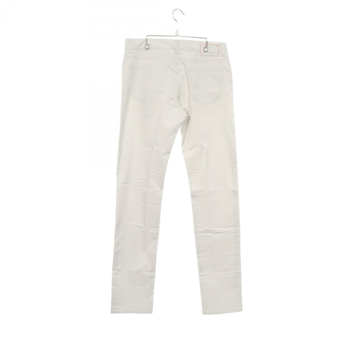 HERMES Button Fly Cotton Chinos Gray Size 40