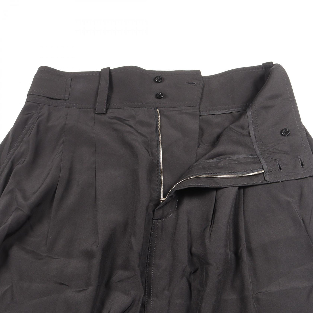 LOUIS VUITTON Silk Harem Shorts Size 38
