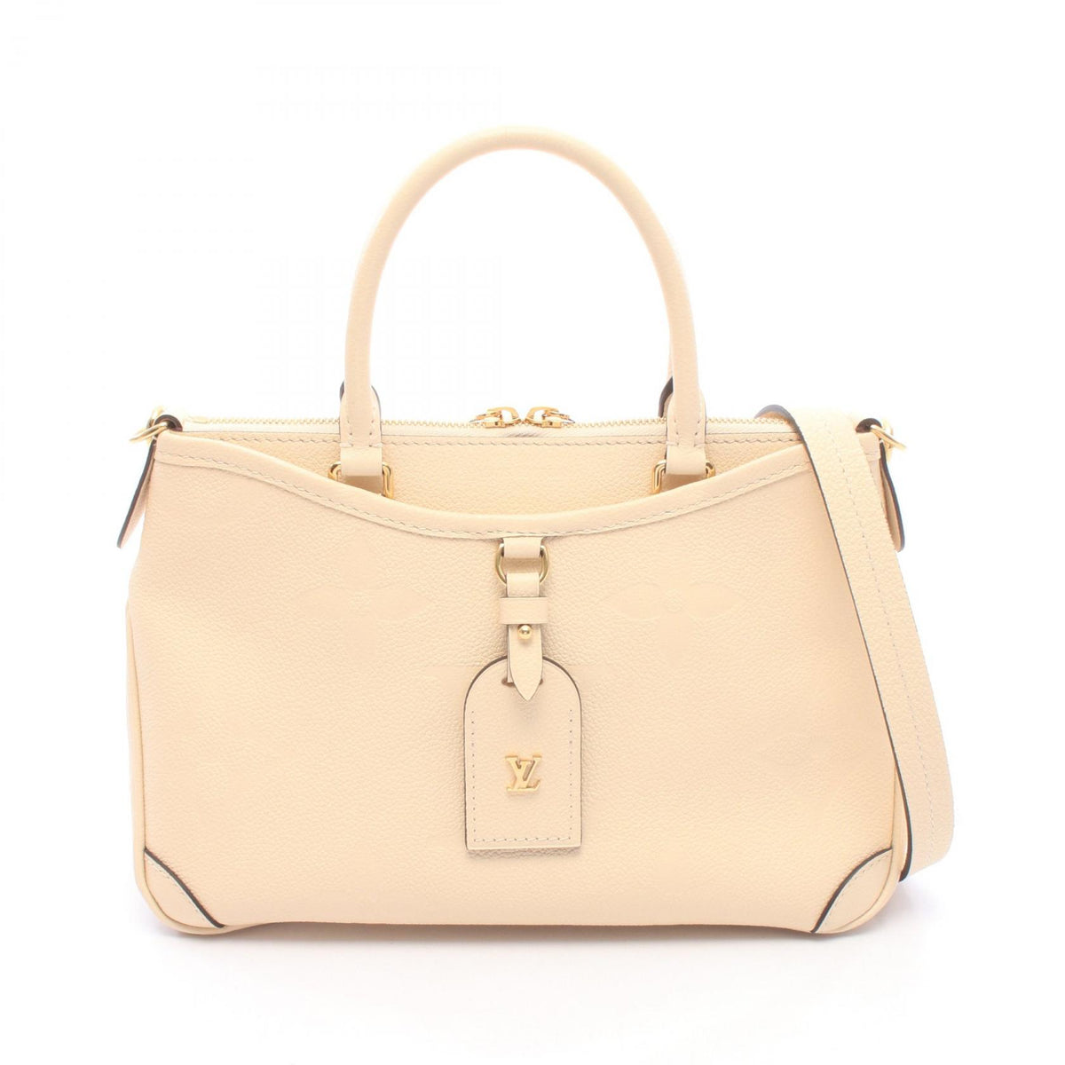 LOUIS VUITTON Trianon PM Bag Beige