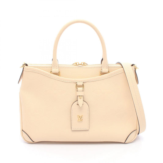 LOUIS VUITTON Trianon PM Bag Beige