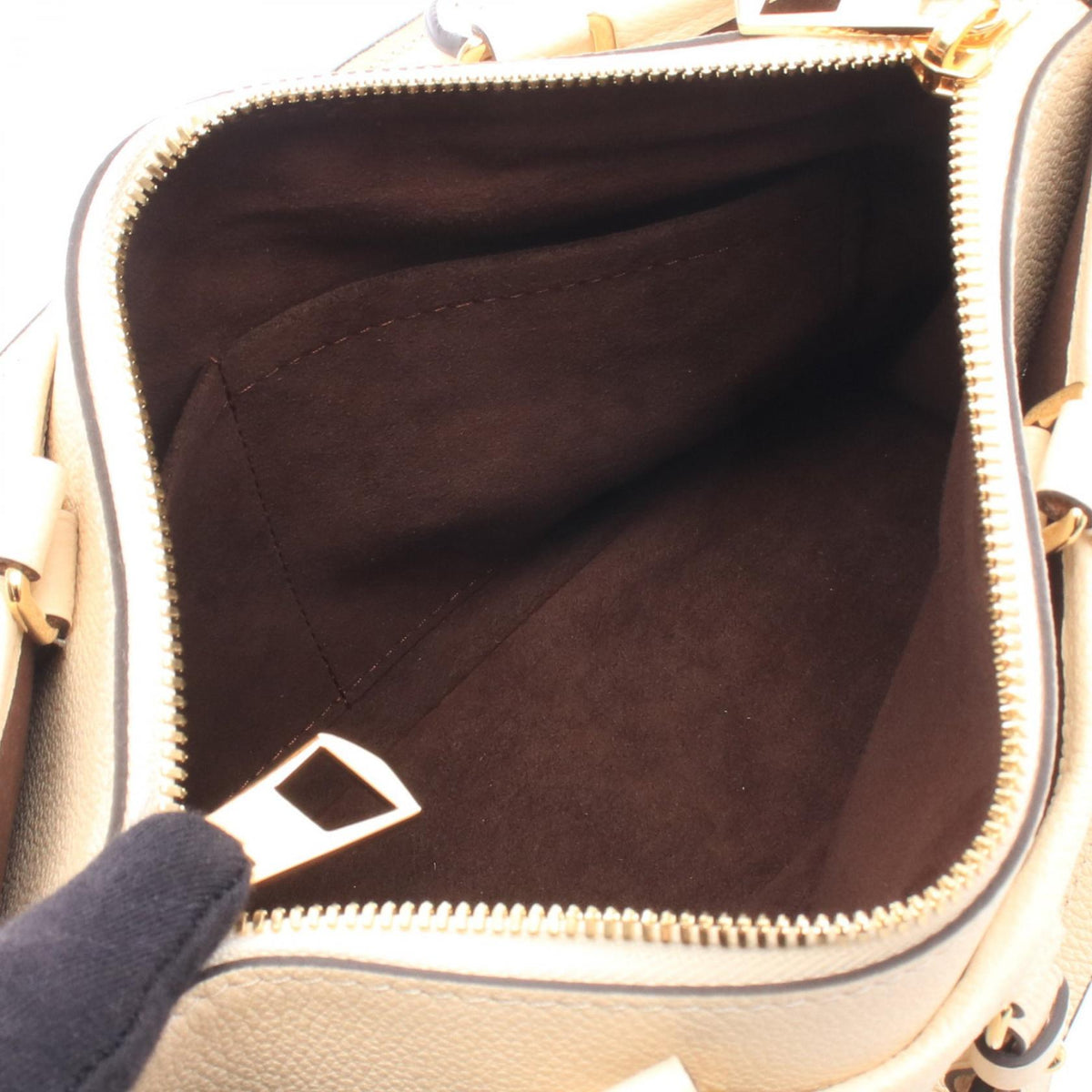 LOUIS VUITTON Trianon PM Bag Beige