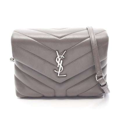 SAINT LAURENT PARIS Loulou Toy Bag Grey