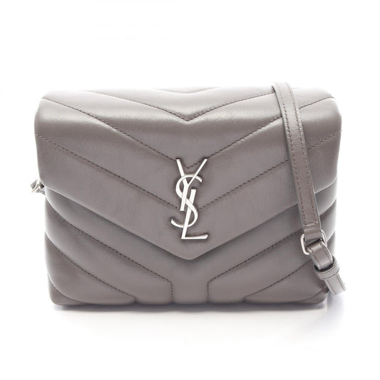 SAINT LAURENT PARIS Loulou Toy Bag Grey