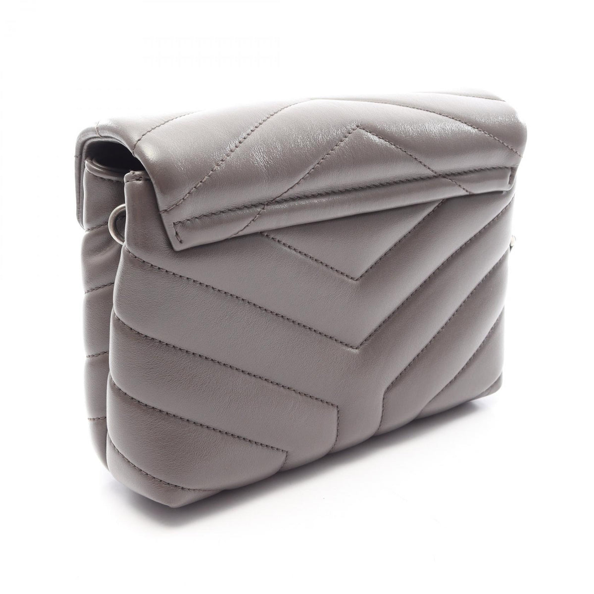 SAINT LAURENT PARIS Loulou Toy Bag Grey