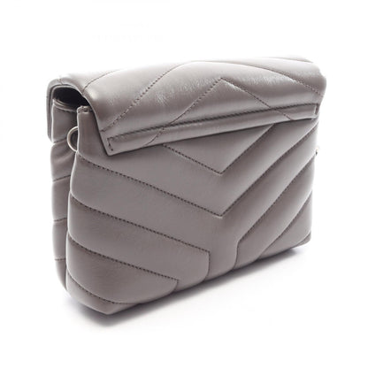 SAINT LAURENT PARIS Loulou Toy Bag Grey