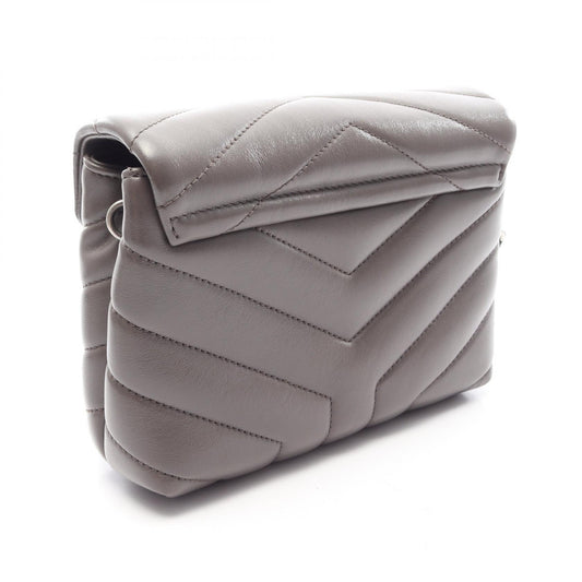 SAINT LAURENT PARIS Loulou Toy Bag Grey