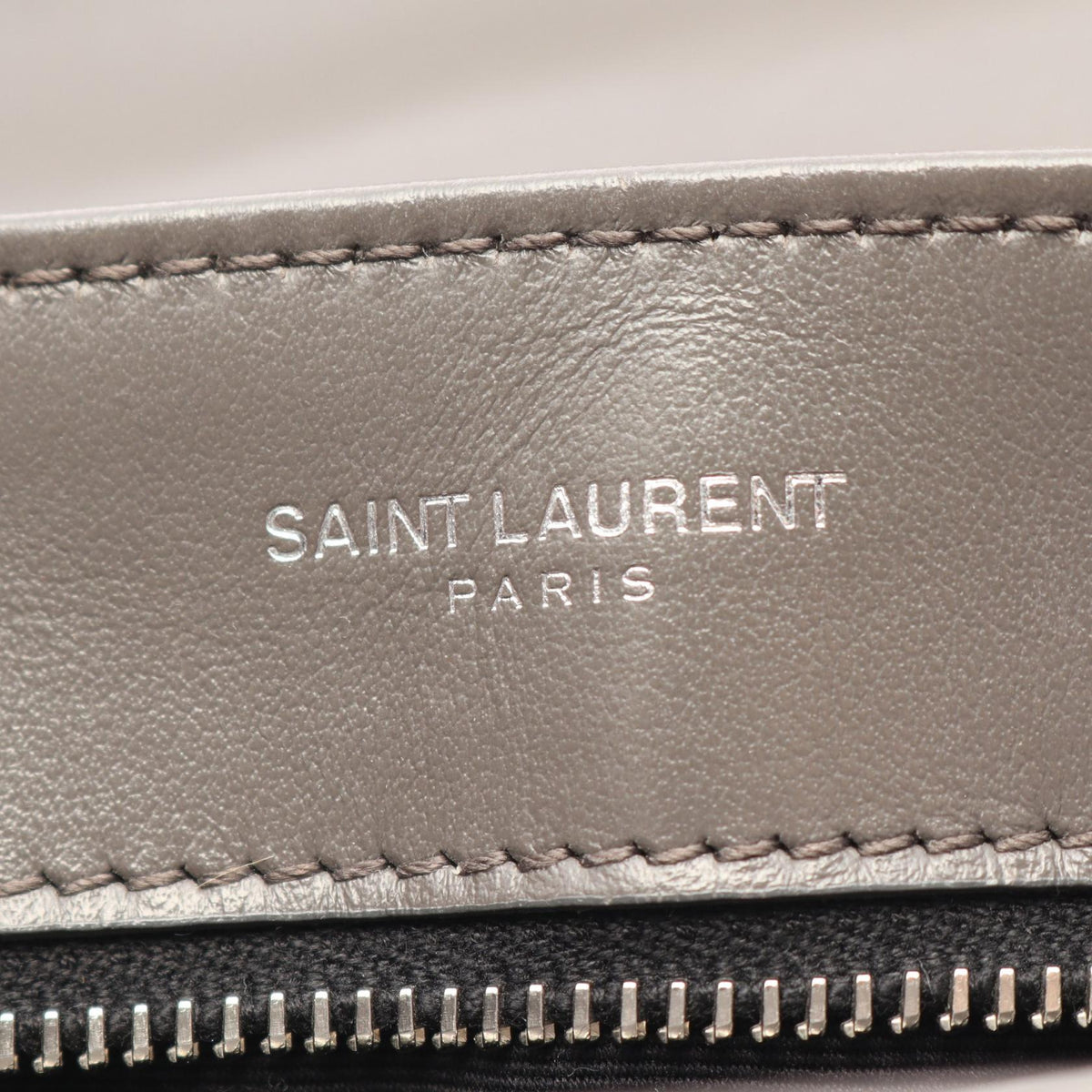 SAINT LAURENT PARIS Loulou Toy Bag Grey