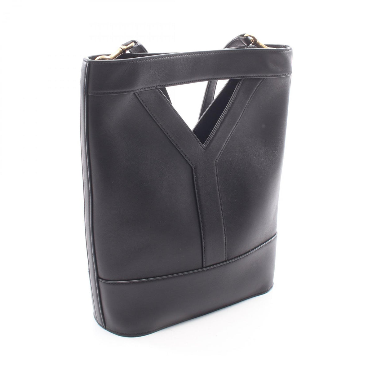 SAINT LAURENT PARIS Y Bucket Handbag Black