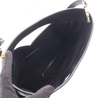 SAINT LAURENT PARIS Y Bucket Handbag Black