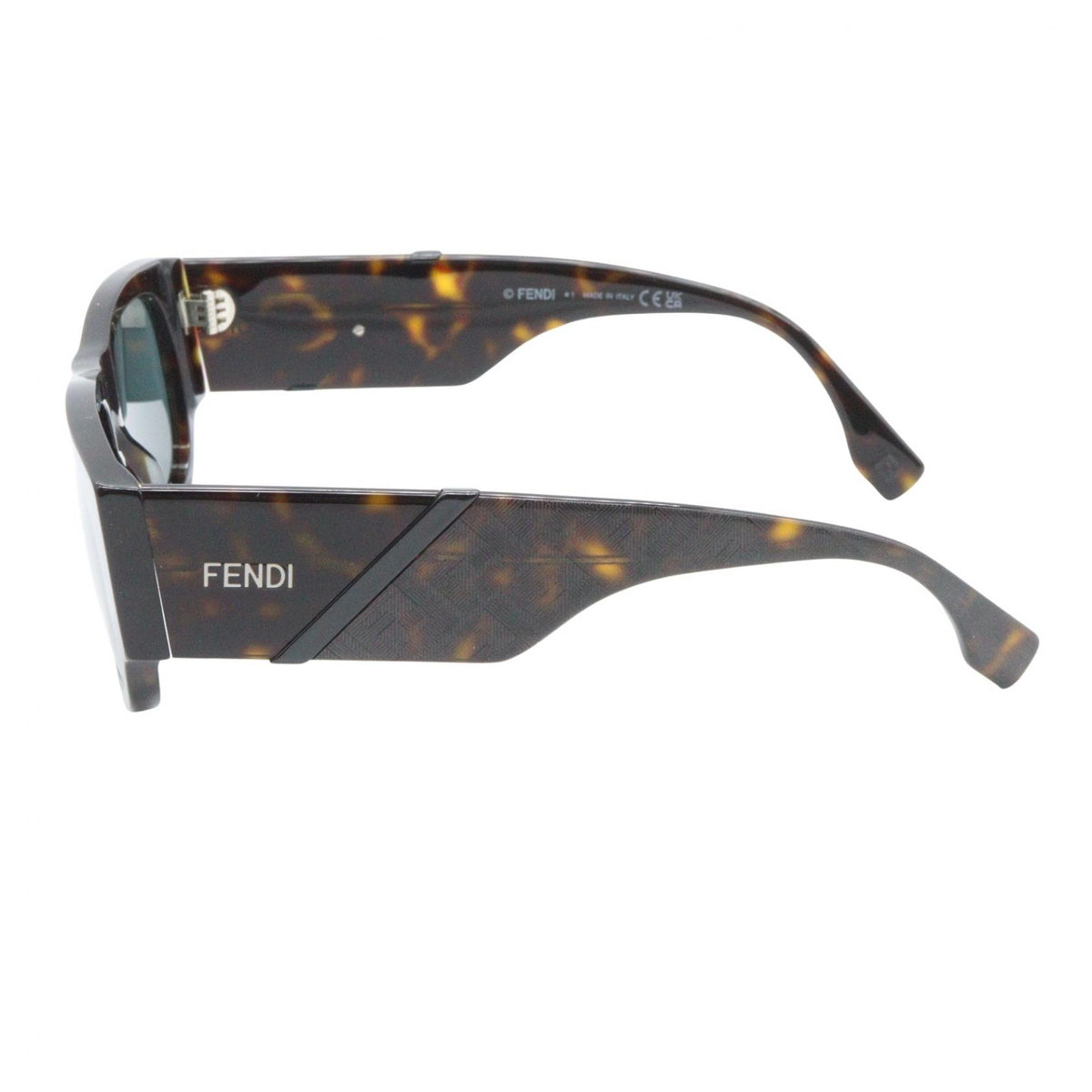FENDI Plastic Sunglasses Brown 40156I52N