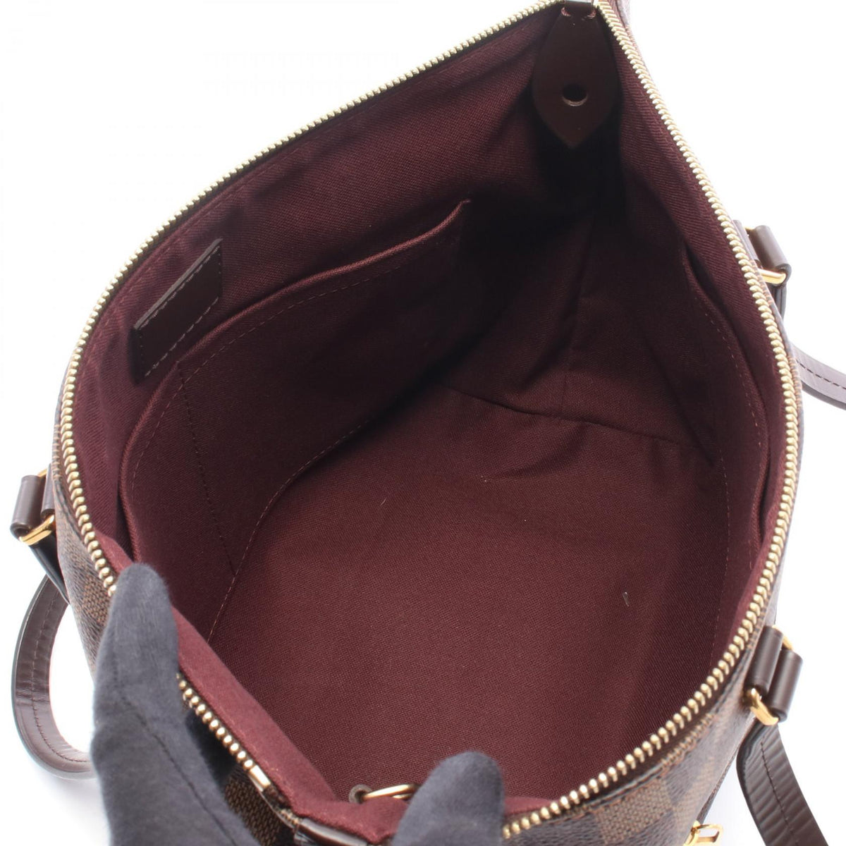 LOUIS VUITTON Iena PM Damier Bag Brown