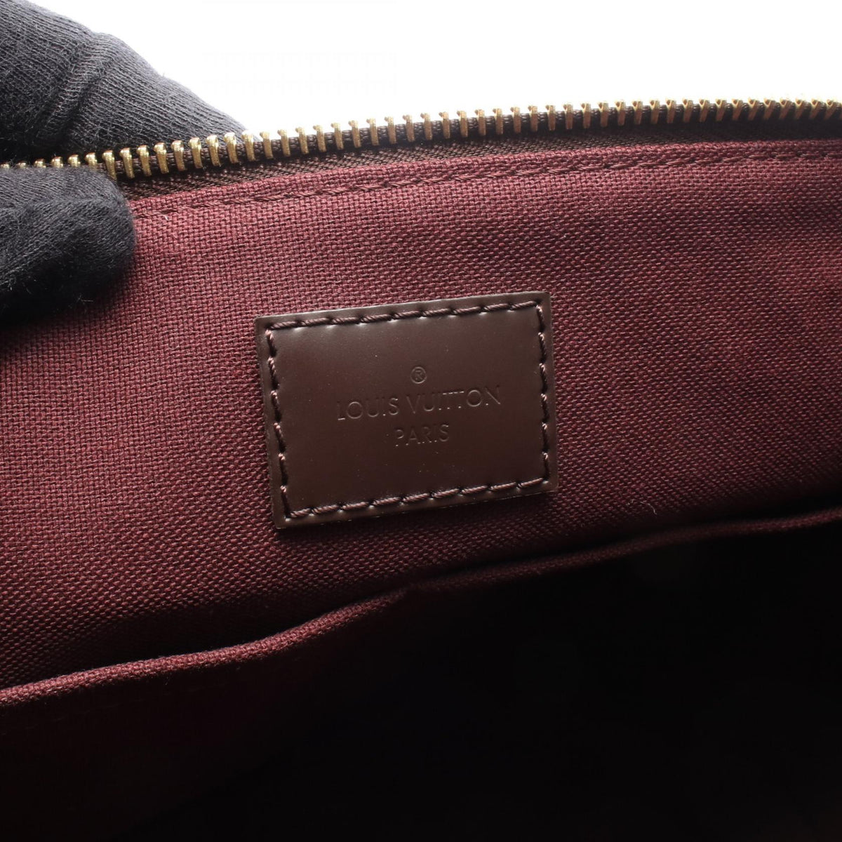LOUIS VUITTON Iena PM Damier Bag Brown