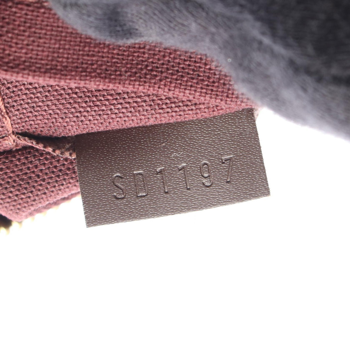 LOUIS VUITTON Iena PM Damier Bag Brown