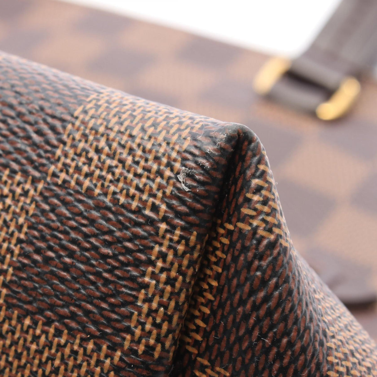 LOUIS VUITTON Iena PM Damier Bag Brown