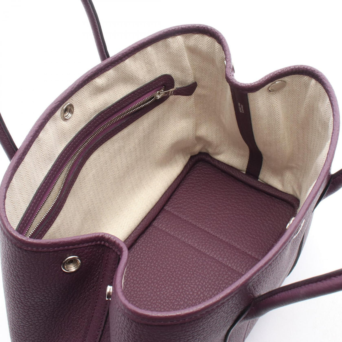 HERMES Garden Party TPM Negonda Bag Cassis