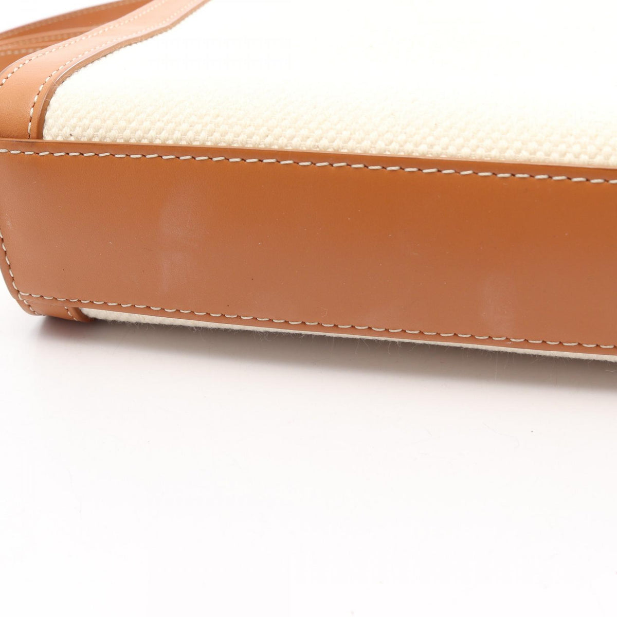 CELINE Mini Vertical Cabas Canvas Handbag