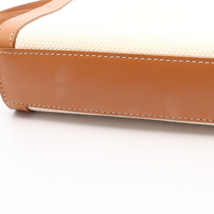 CELINE Mini Vertical Cabas Canvas Handbag