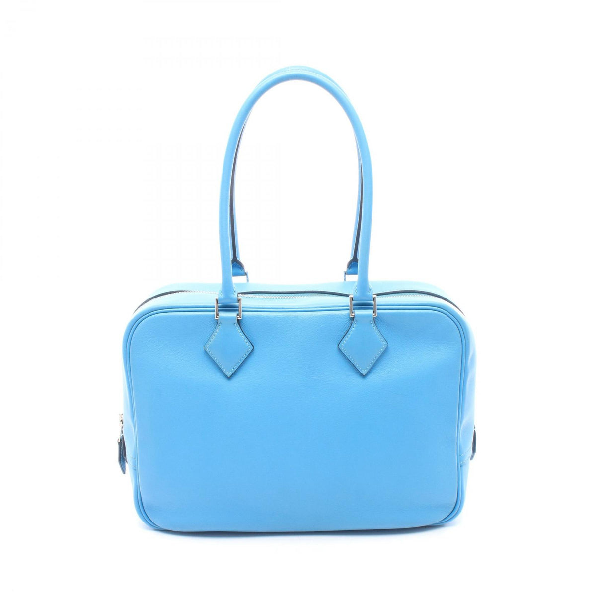 HERMES Plume 28 Verso Veau Bag Blue