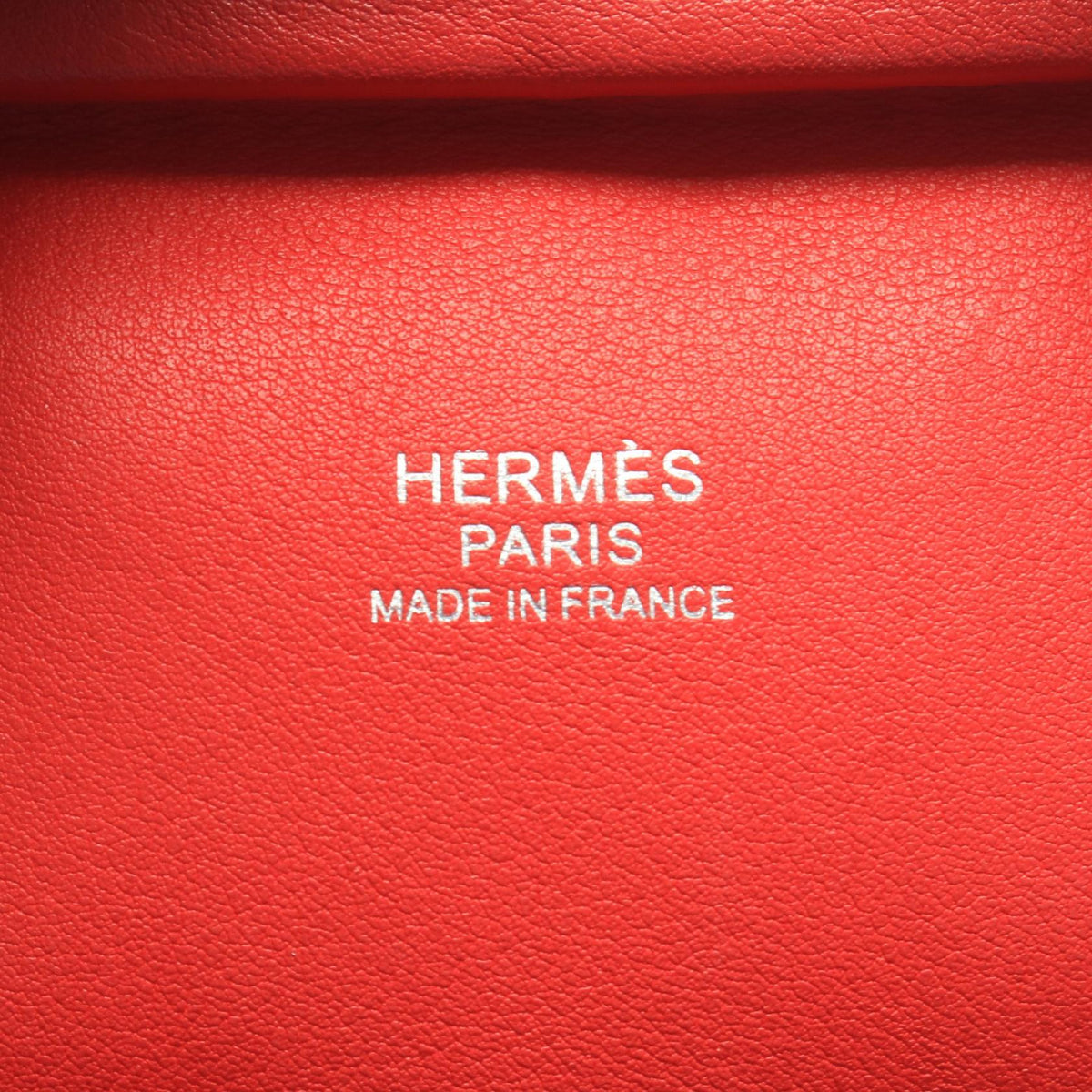 HERMES Plume 28 Verso Veau Bag Blue