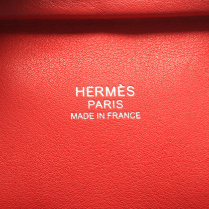 HERMES Plume 28 Verso Veau Bag Blue