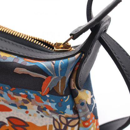 HERMES Sur Soie To Go Caban Shoulder Bag