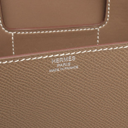 HERMES Della Cavalleria Mini Shoulder Bag Gray