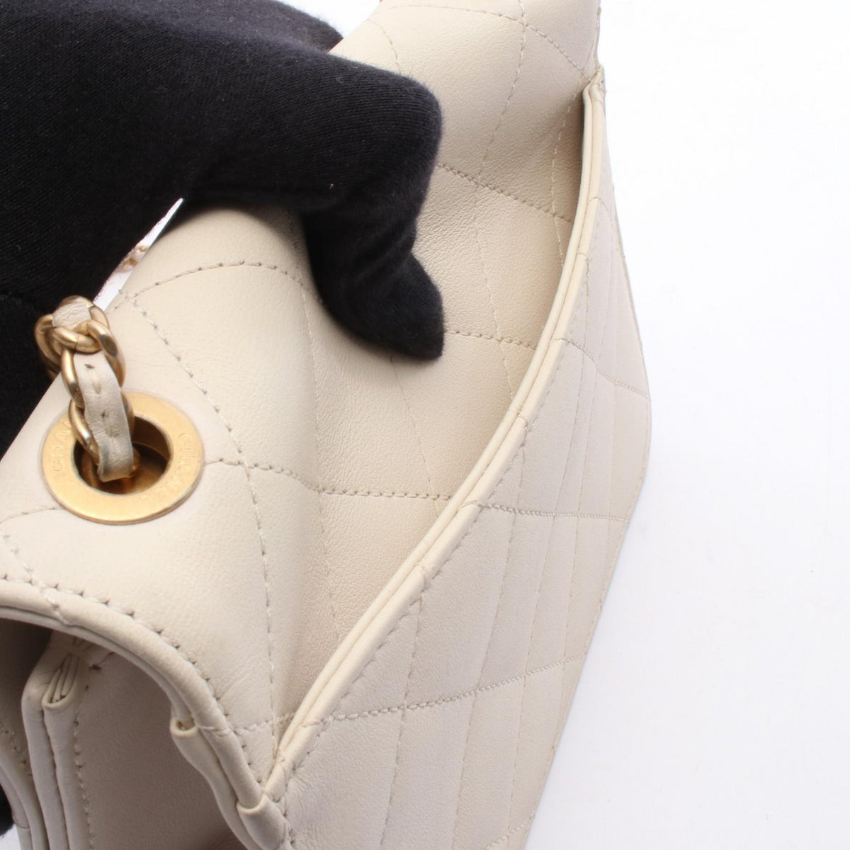 CHANEL Gripoix Matelasse Full Shoulder Bag