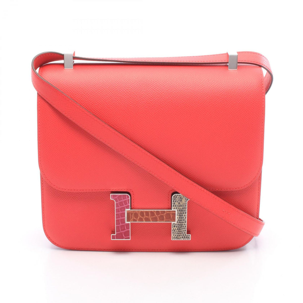 HERMES Constance 3 24 Rose Shoulder Bag
