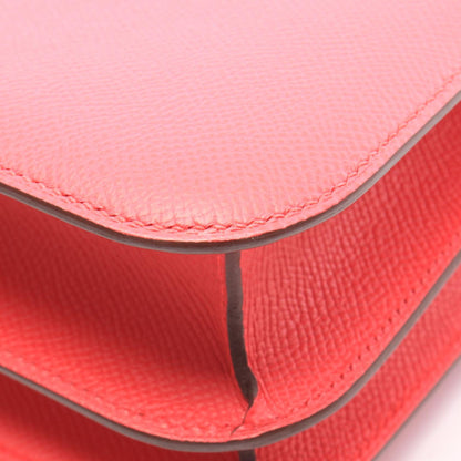 HERMES Constance 3 24 Rose Shoulder Bag